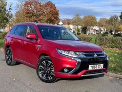 Red Used 2018 Mitsubishi Outlander P-HEV Estate | £12,750 (Good price)