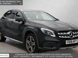 Black Used 2018 Mercedes GLA250 AMG line SUV | £17,940 (Fair price)