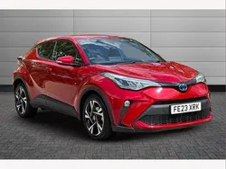 Red Used 2023 Toyota C-HR Design SUV | £21,295 (Fair price)