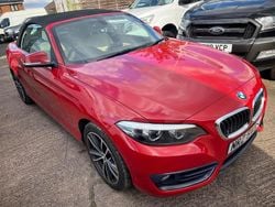 Red Used 2018 BMW 220 Sport Line Cabriolet | £8,998 (Fair price)