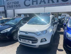 White Used 2016 Ford Ecosport Titanium S SUV | £5,750 (Fair price)