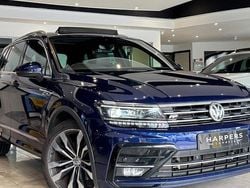 Blue Used 2017 VW Tiguan R-line SUV | £21,931 (Fair price)