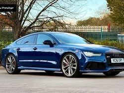 Blue Used 2016 Audi RS7 Sportback Performance Hatchback | £36,995 (Good price)