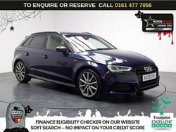 Blue Used 2018 Audi A3 Sportback Black Edition Hatchback | £11,990 (Fair price)
