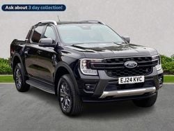 Black Used 2024 Ford Ranger Wildtrack Pickup | £39,500 (Super price)