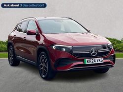 Red Used 2024 Mercedes EQA300 AMG Line Premium SUV | £30,229 (Fair price)