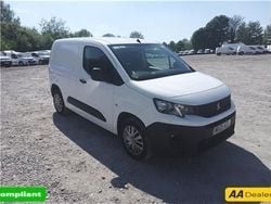 White Used 2021 Peugeot Partner Van | £10,799 (A bit pricey)