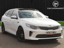 White Used 2017 Kia Optima GT-Line S Estate | £10,885 (Fair price)