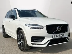 Ice white Used 2022 Volvo XC90 R-Design SUV | £38,230 (Fair price)