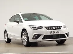 White New 2024 Seat Ibiza XCELLENCE Hatchback | £18,998 (Good price)