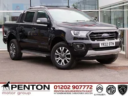 Black Used 2022 Ford Ranger Wildtrack Pickup | £21,490 (Super price)