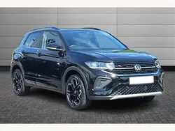 Black Used 2025 VW T-Cross R-line SUV | £28,250 (Expensive)
