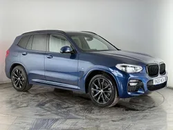 Blue Used 2020 BMW X3 M Sport SUV | £29,600 (Good price)