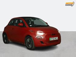 Red Used 2023 Fiat 500e Red Cabriolet | £16,295 (Fair price)