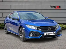 Blue Used 2018 Honda Civic SR Hatchback | £12,995 (Fair price)