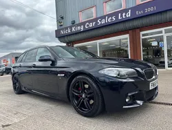 Black sapphire Used 2016 BMW 520 M Sport Estate | £13,275 (Fair price)