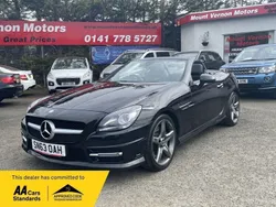 Black Used 2013 Mercedes SLK200 AMG Cabriolet | £10,495 (Fair price)