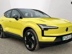 Metallic moss yellow Used 2024 Volvo EX30 Plus SUV | £26,837 (Fair price)