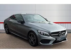 Grey Used 2017 Mercedes C220 AMG Line Premium Coupe | £17,467 (Fair price)