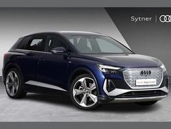 Blue Used 2022 Audi Q4 e-tron S-Line SUV | £26,000