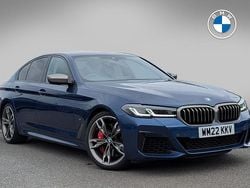 Blue Used 2022 BMW M550 Shadowline Sedan | £41,904 (Fair price)