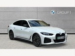 Mineral white Used 2025 BMW i4 Shadowline Sedan | £44,895 (Good price)