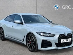 Grey Used 2025 BMW 420 Gran Coupé M Sport Coupe | £41,990 (A bit pricey)