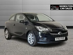 Black Used 2017 Vauxhall Corsa Hatchback | £7,200 (Fair price)