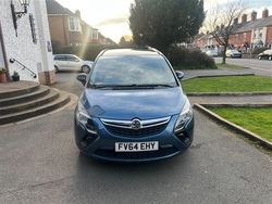 Blue Used 2014 Vauxhall Zafira MPV | £2,994 (Fair price)