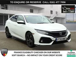 White Used 2018 Honda Civic Sport Hatchback | £10,890 (Fair price)