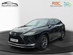 Black Used 2021 Lexus RX450h Sport Line SUV | £31,795 (Fair price)