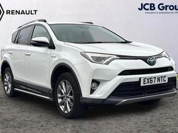 White Used 2017 Toyota RAV4 Hybrid SUV | £17,995 (Good price)