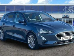 Blue Used 2021 Ford Focus Titanium X Hatchback | £13,695 (Good price)