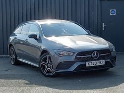Grey Used 2023 Mercedes CLA250e AMG Line Premium Sedan | £23,498 (Fair price)