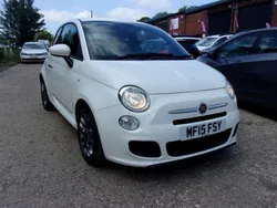 White Used 2015 Fiat 500 S Hatchback | £3,495 (Fair price)