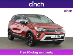 Red Used 2021 Vauxhall Crossland Elite SUV | £9,999 (Good price)