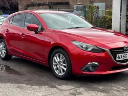 Red Used 2015 Mazda 3 Hatchback | £4,795 (Good price)