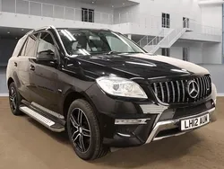 Black Used 2012 Mercedes ML350 SUV | £6,599 (Fair price)