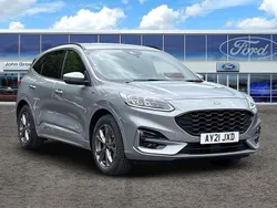 Silver Used 2021 Ford Kuga ST-Line SUV | £17,995 (Fair price)