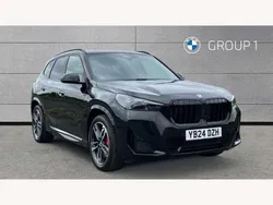 Black sapphire metallic paint Used 2024 BMW X1 M Sport SUV | £36,493 (Good price)