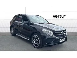 Black Used 2016 Mercedes GLE250 AMG line SUV | £20,943 (Fair price)