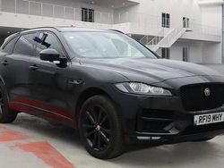 Black Used 2019 Jaguar F-Pace R-Sport SUV | £19,699 (Fair price)
