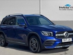 Blue Used 2021 Mercedes GLB200 AMG line SUV | £24,295 (Good price)