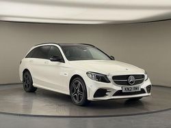 Used 2021 Mercedes C300e AMG line Estate | £24,400 (Fair price)