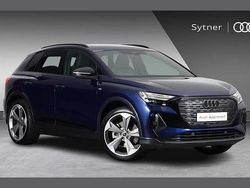 Blue Used 2025 Audi Q4 e-tron Black Edition SUV | £45,000 (Expensive)