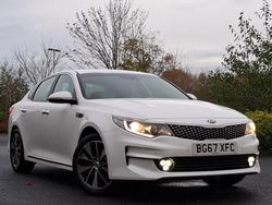 White Used 2017 Kia Optima Sedan | £8,698
