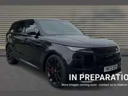 Black Used 2023 Land Rover Range Rover Sport First Edition SUV | £76,830 (Super price)