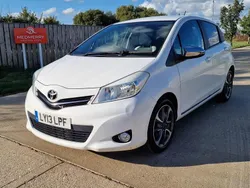 White Used 2013 Toyota Yaris Trend Hatchback | £4,450 (Fair price)