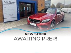 Red Used 2016 Mercedes C300 AMG Line Premium Plus Sedan | £15,990 (Expensive)