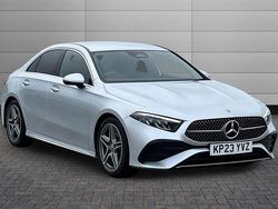 Iridium silver Used 2023 Mercedes A180 Executive Sedan | £23,490 (Fair price)